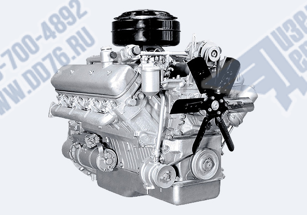 238М2-1000186-51 Двигатель ЯМЗ 238М2 без КП и сцепления