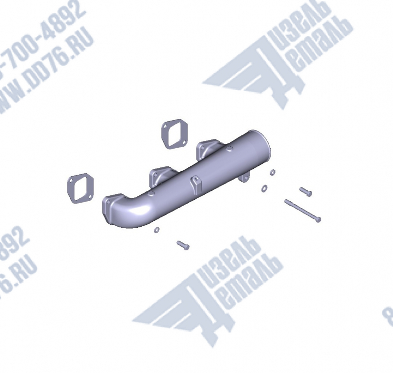 240-1115014-Б Коллектор впускной передний левый ЯМЗ 240-Б