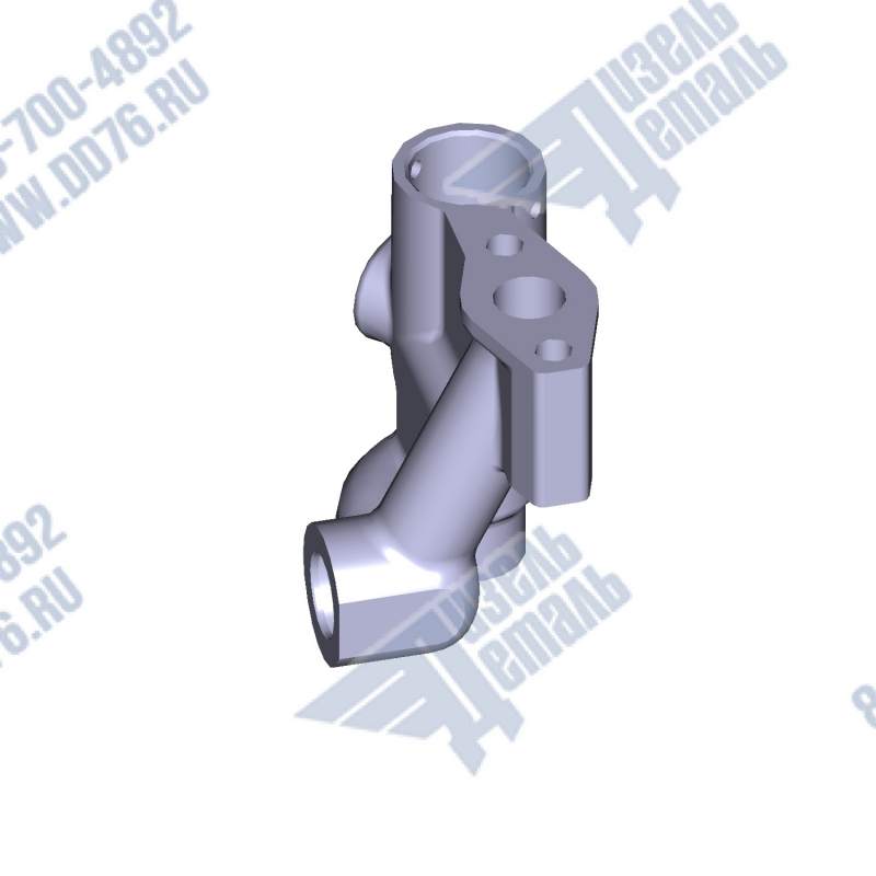 236-1011060 Корпус дифференциального клапана ЯМЗ 236