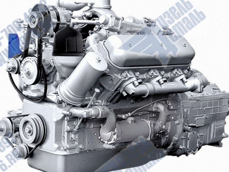 Картинка для Двигатель ЯМЗ 236НЕ с КП 5 комплектации